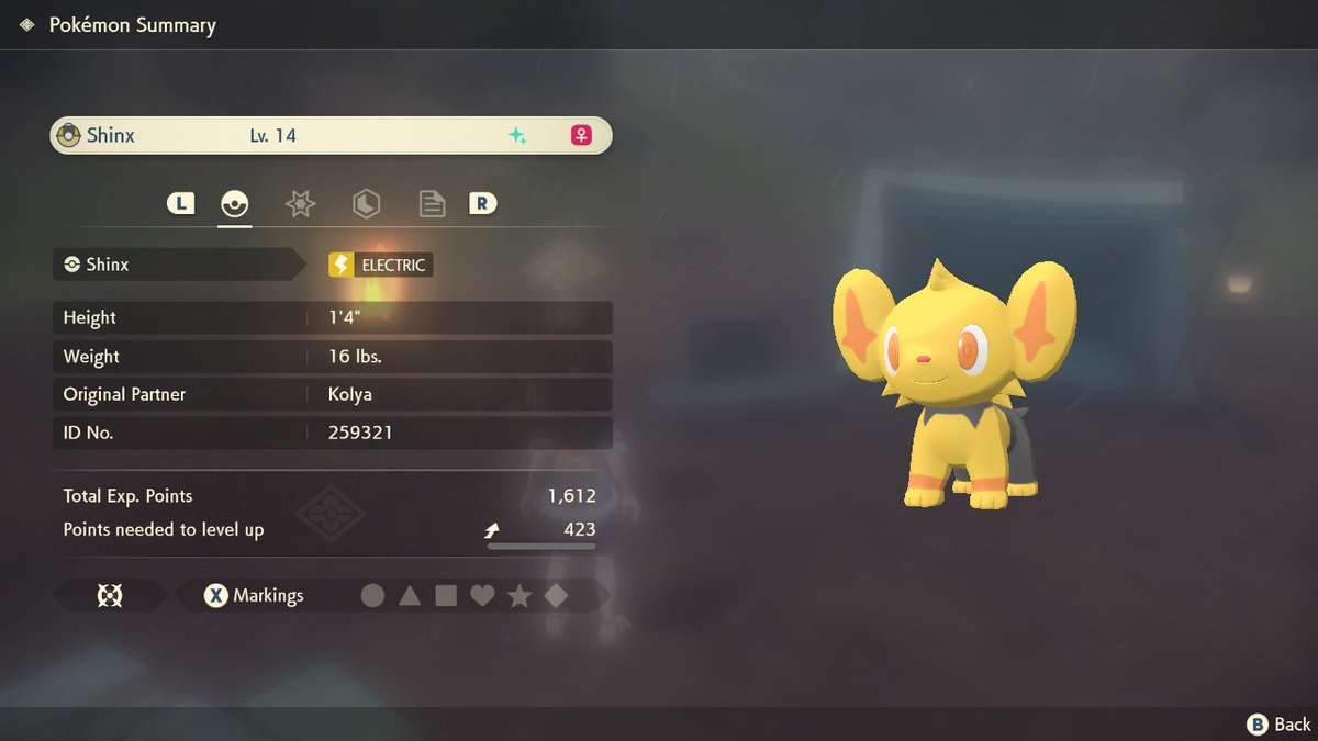 SP2K2000's tweet photo. Cheesecake #shinypokemon #shinx
 #PokemonLegendsArceus #NintendoSwitch https://t.co/p0oZA4Ag9e
