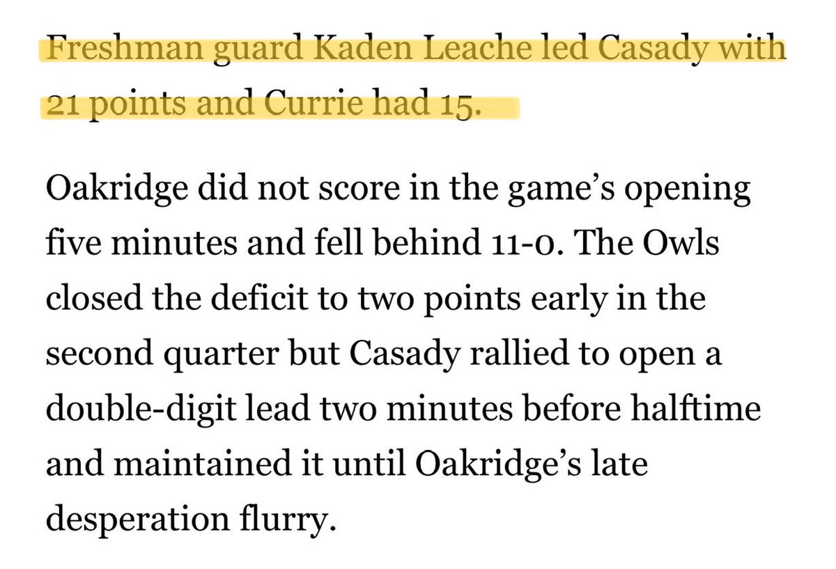 Kaden_Leache's tweet photo. Huge thank you to @dallasnews for the recognition 🙏🏾! @PrepHoopsOK @NXTPROHoopsOK @OkieBall_1 @RSD_Hoops https://t.co/D3w7UIYk18