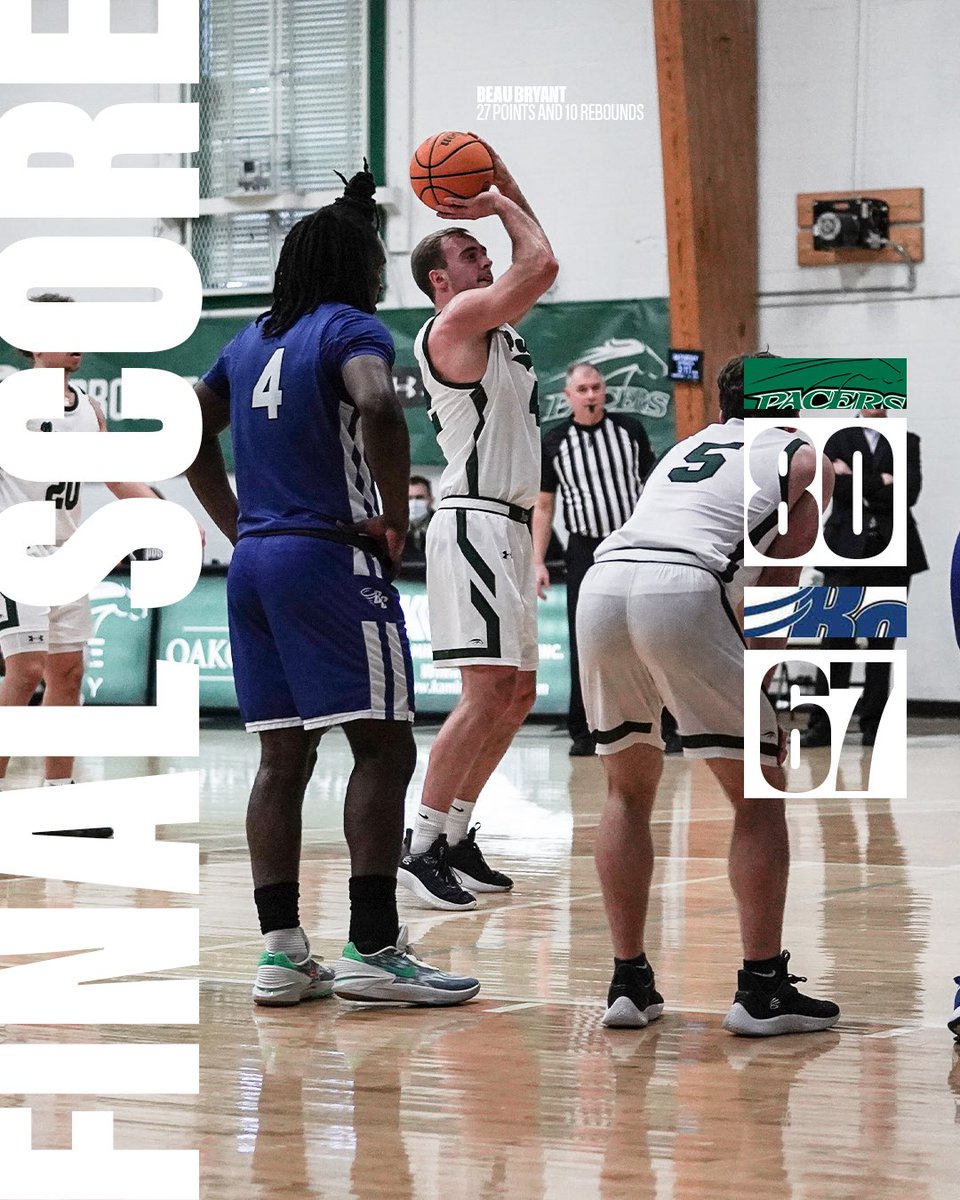 GoPeacePacers's tweet photo. FINAL SCORE 🐎🏀

Men’s basketball takes down Brevard College 80-67! The Pacers will finish the season at the #2 seed in the USA South and will host a semifinal next Thursday! https://t.co/8DJQHQ40kN