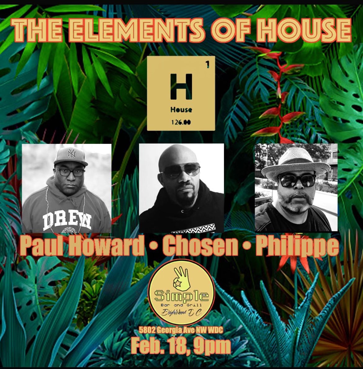 SimpleBandG's tweet photo. House Party with Elements of House! Only @ #SimpleHomeOfTheArts https://t.co/gC8X69kBeI