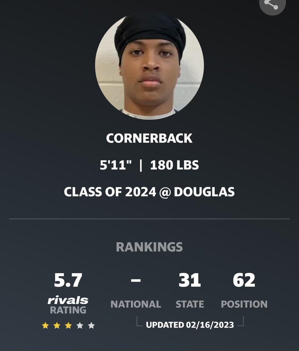 israelboyce2024's tweet photo. Blessed To Have Earned A 3 Star Ranking 🙏🏽 https://t.co/iGtmZGWUyf