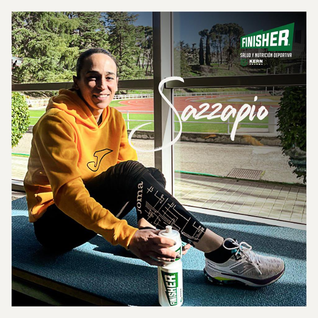 👏🥈 Patricia Sarrapio (<a href="/SarrapioP/">Patricia Sarrapio</a>) consigue la plata en la prueba de triple salto, la 22ª medalla de su carrera en el campeonato nacional de atletismo bajo techo.

🔋 ¡Un nuevo éxito con el impulso de los productos FINISHER®️!