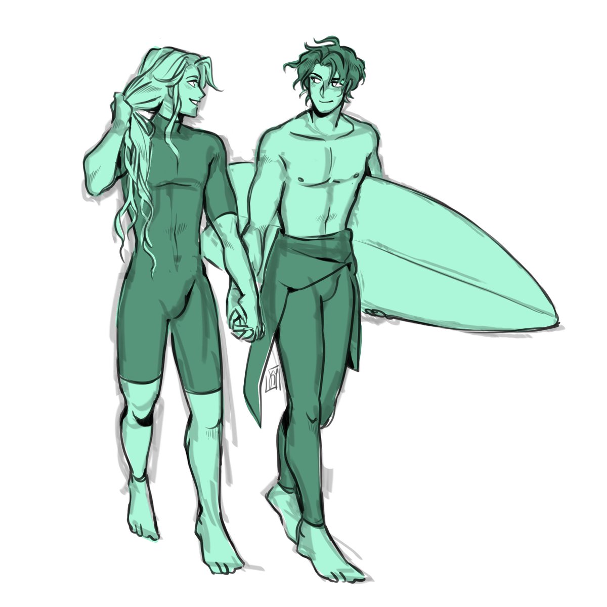 A little peak of work so far. ✨
Slots are officially all taken! 🤩 Thank you so much for your support this season. What styles or formats would you like to see in the next? 👀 #commissions