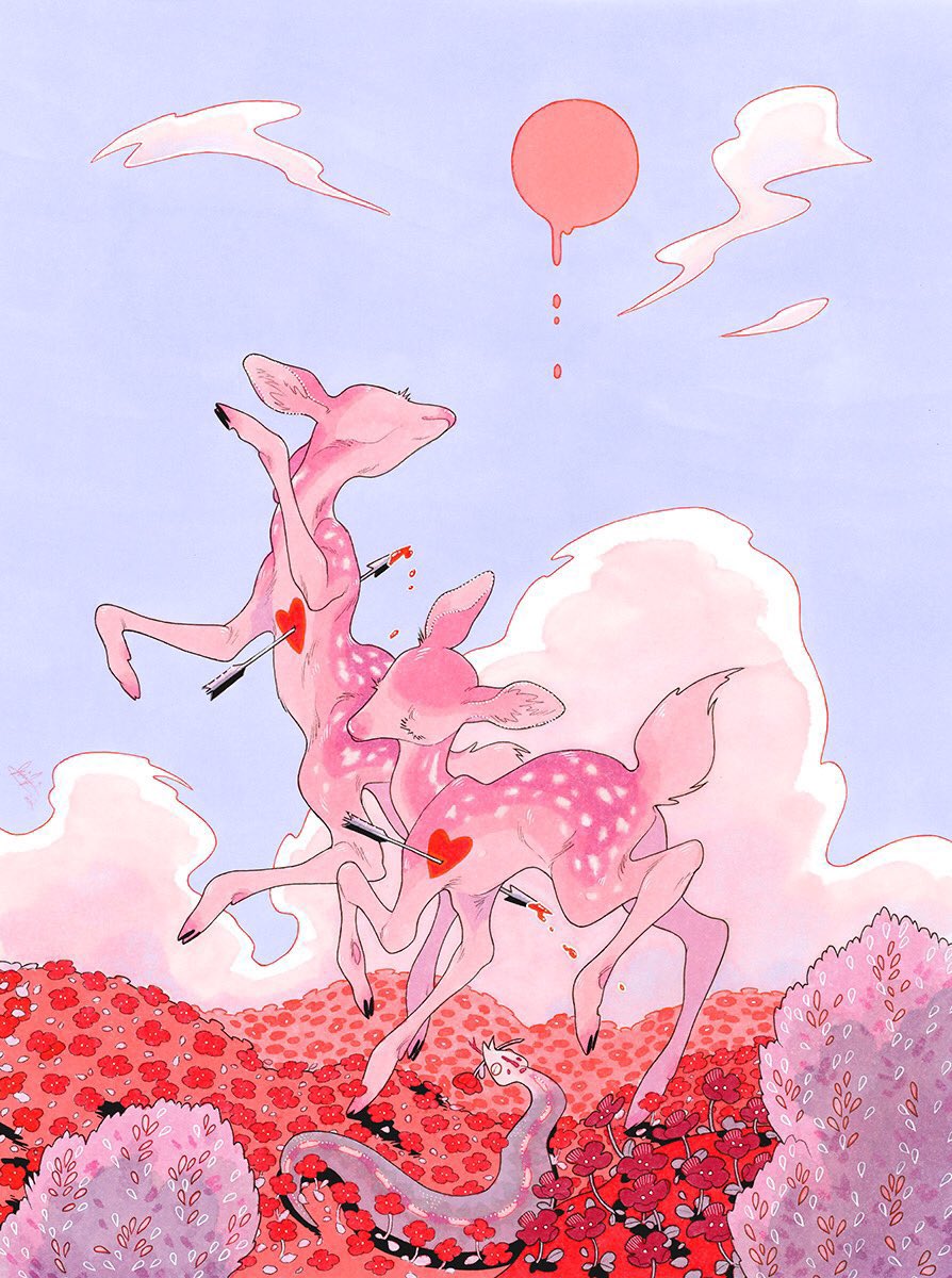 had a request to use last year’s valentines fawns for a tattoo :3

(thank you for asking first, and for providing the photo, <a href="/fairystickers/">fairystickers</a> !)