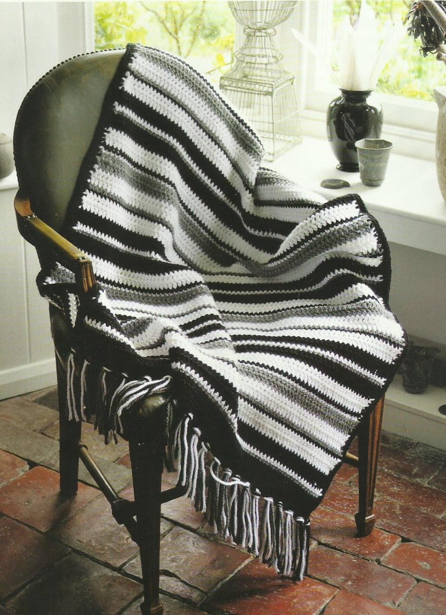 DDCrochetDesign's tweet photo. Excited to share this item from my #etsy shop: Crochet Black and White Blanket Shades of Grey Pattern #crochet #homeimprovement #MHHSBD #magic #crochetpattern #yarnlove #stripedthrow #homedecor #throw #blanket #wool https://t.co/d2mHnABLyV https://t.co/sjTAR9TMWN