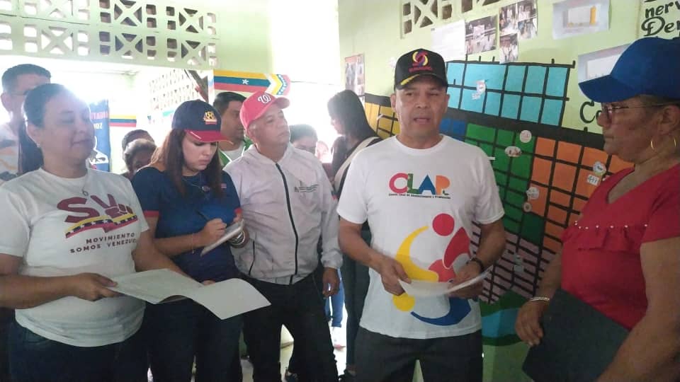 MinAlimenVen's tweet photo. #Táchira | Desde el municipio García de Hevia junto al G/D Menry Fernández, superintendente de Sunagro, el Estado Mayor de Alimentación Municipal y el Alcalde Bolivariano, Willington Vivas, efectuamos visita a las Bases de Misiones Socialista, Casas de Alimentación y #CLAP https://t.co/r9rZ4O6qGf