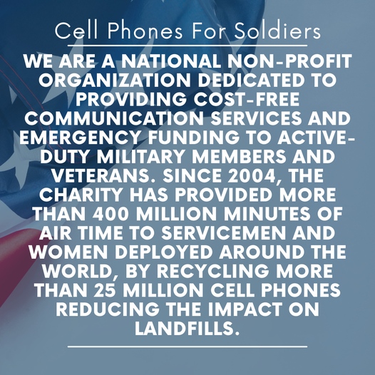 We're a designated drop-off for Cell Phones for Soldiers! You can drop off your old phones, tablets, and chargers to us here! #cellphonesforsoldiers #cellphonesforsoldiersdropoff #supportforsoliders #JBLM #jointbaselewismcchord