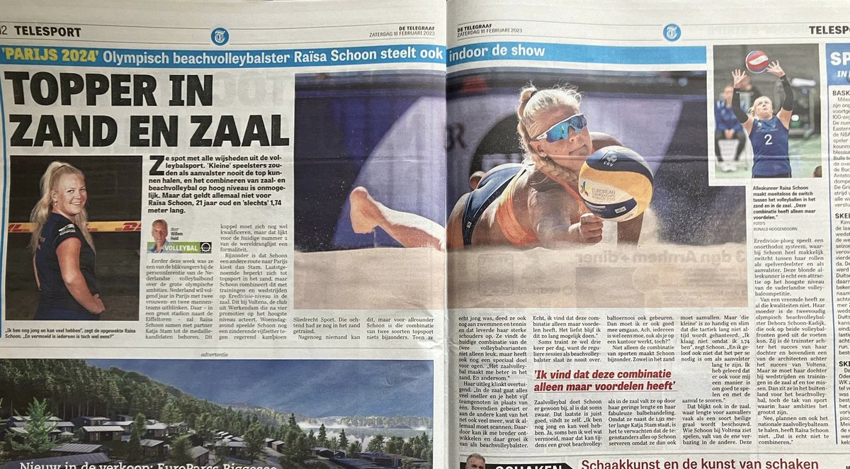 Raïsa Schoon - Beachvolleyball tweet media