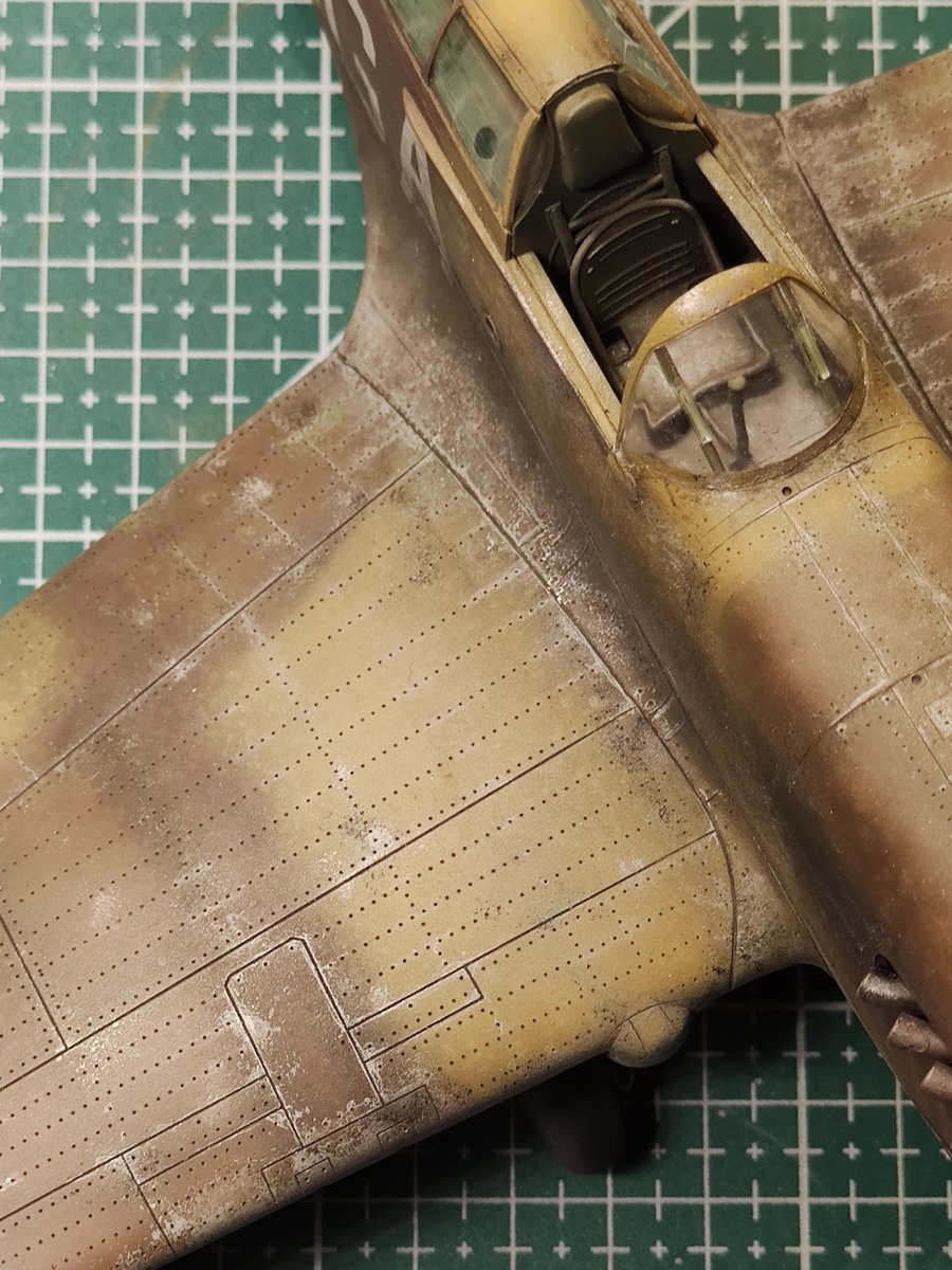 Malý postup na p40B tomahawk TRUMPETER 1/32 #scale #scalemodel #trumpeter #bigscale