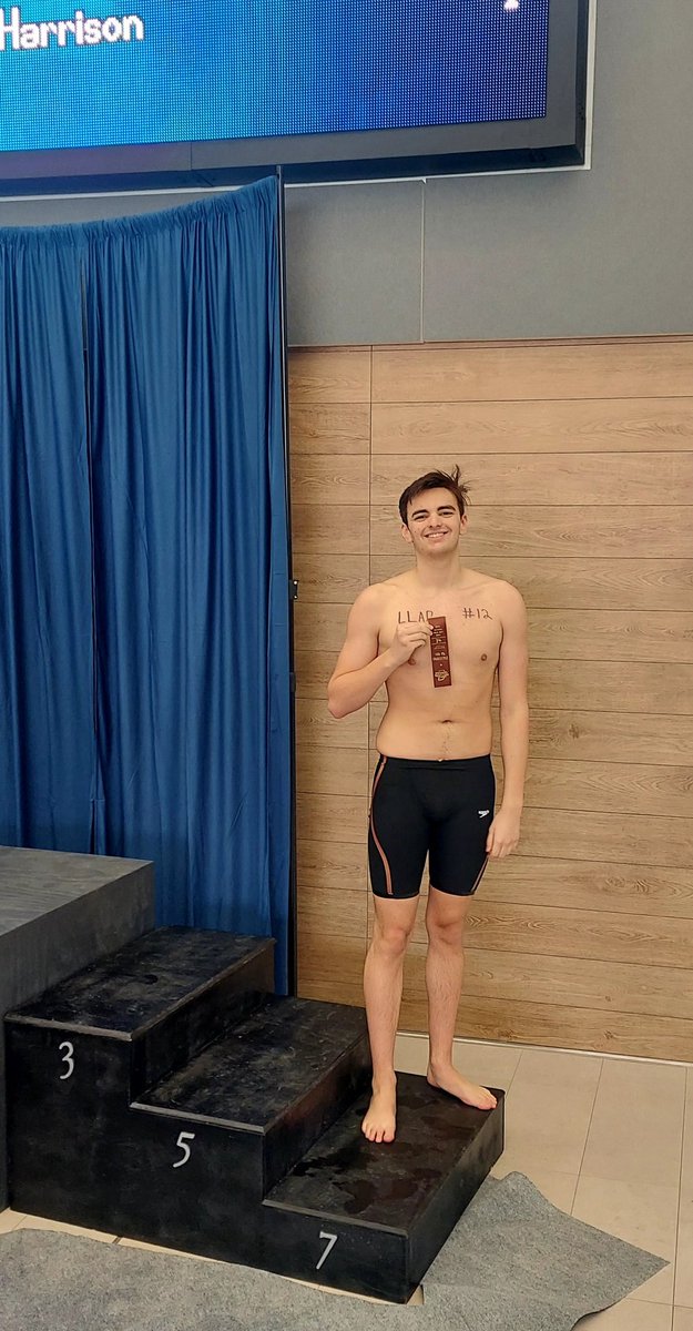 Stretch Mullins. 6th place. 100 back.