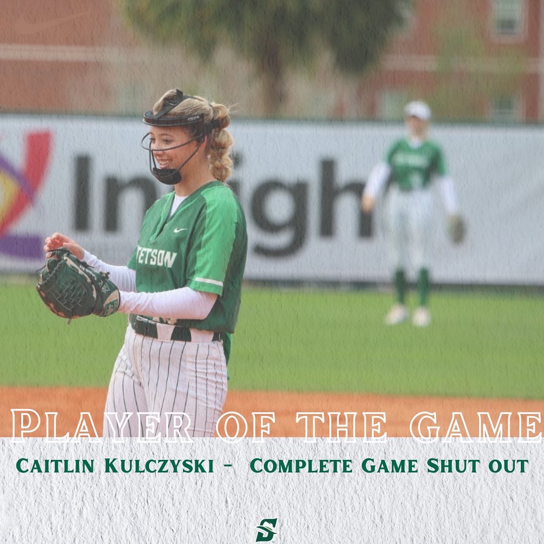 Stetson Softball tweet media