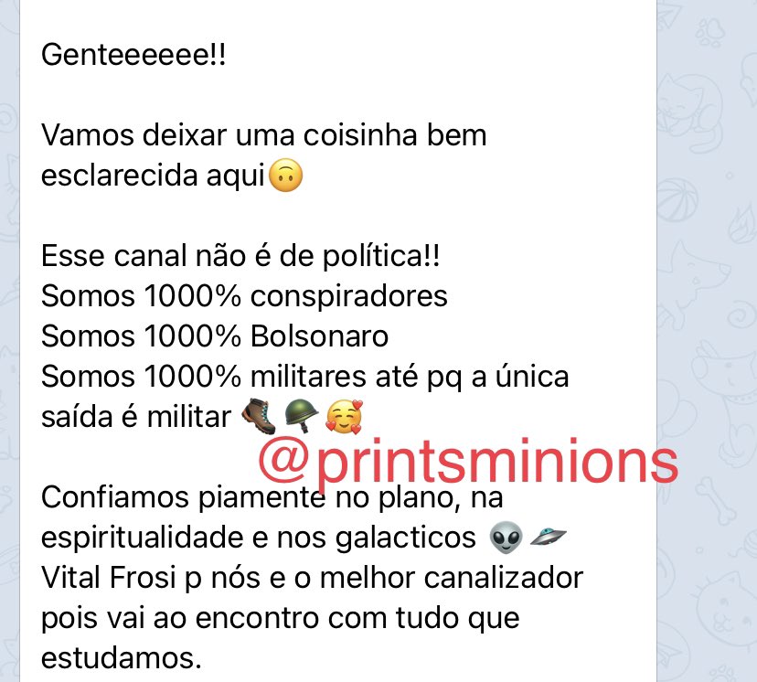 Prints bolsonaristas tweet media
