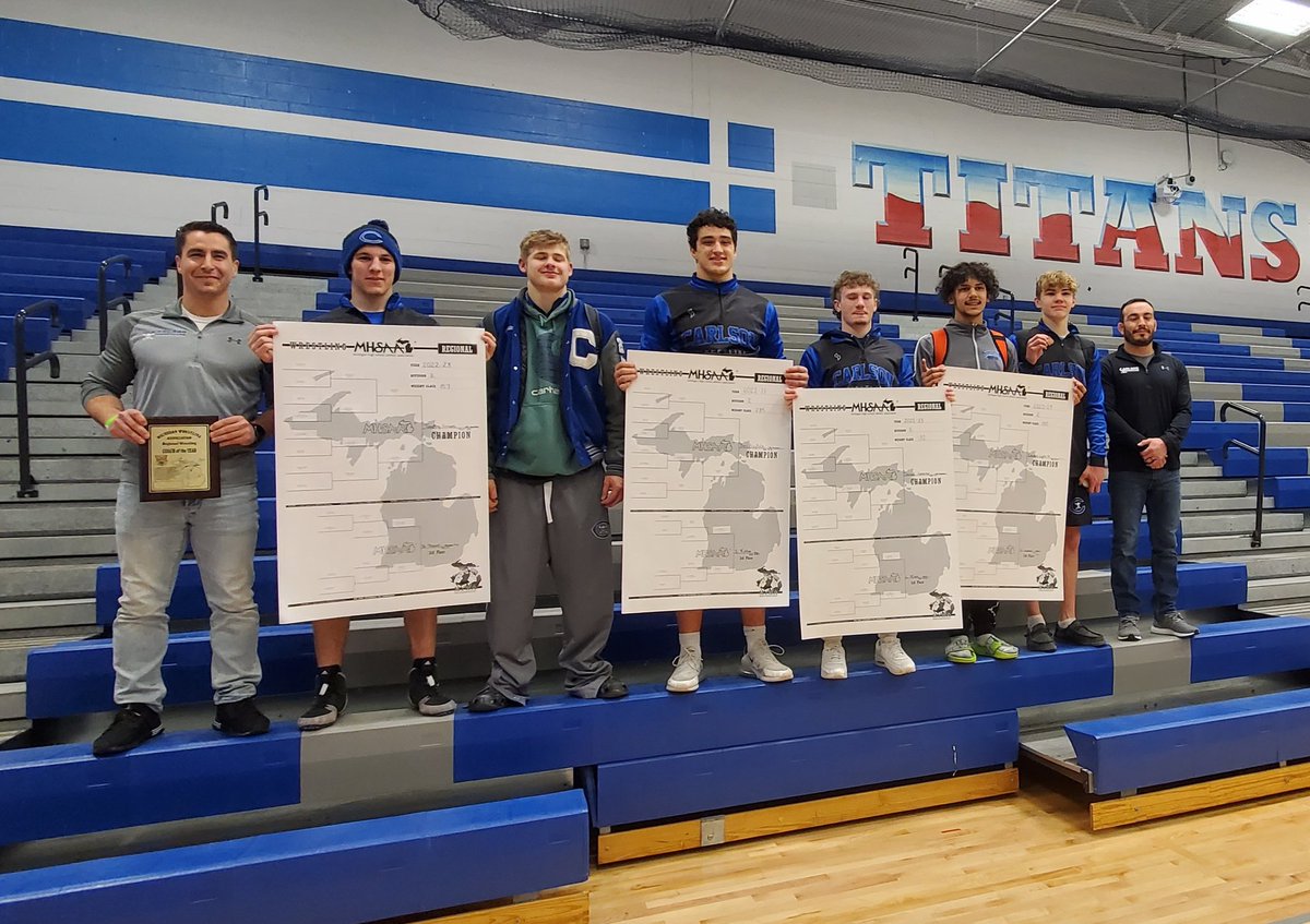 2023 Regional Placers and State Qualifiers
132- Deisel Gessner, 1st
150- Ed Light IV, 1st
150- Zach Taylor, 2nd
157- Tim Simons, 1st
190- Brenden Mitchell, 3rd
285- Ben Przytula, 1st
Regional Coach of the Year 
Lance Hassell