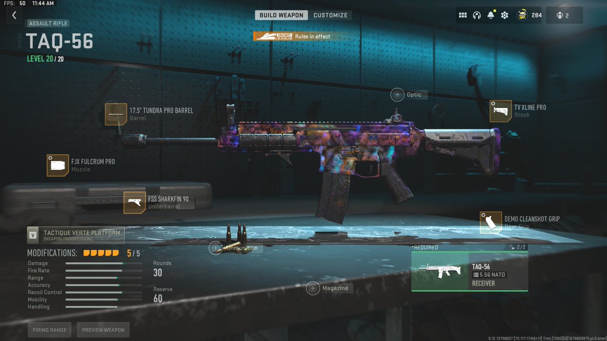 Devour808's tweet photo. The best Taq 56 ranked class #MW2 https://t.co/e2M8gr0jhx