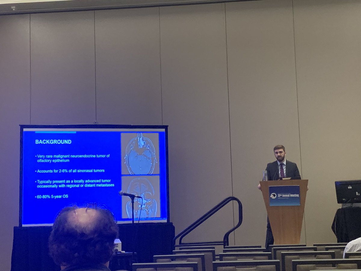 Megan Bauman, MD (@mmjbauman) on Twitter photo Fantastic presentation on positive-margin olfactory neuroblastoma by <a href="/JeffreyPGraves/">Jeffrey Graves, MD</a> at #NASBS2023, representing <a href="/MayoClinicENT/">Mayo Clinic ENT</a> and <a href="/MayoClinicNeuro/">Mayo Clinic Neuro</a>! <a href="/NASBSorg/">NASBS</a> #garretchoby <a href="/JamieVanGompel/">Jamie Van Gompel MD</a> Fantastic presentation on positive-margin olfactory neuroblastoma by <a href="/JeffreyPGraves/">Jeffrey Graves, MD</a> at #NASBS2023, representing <a href="/MayoClinicENT/">Mayo Clinic ENT</a> and <a href="/MayoClinicNeuro/">Mayo Clinic Neuro</a>! <a href="/NASBSorg/">NASBS</a> #garretchoby <a href="/JamieVanGompel/">Jamie Van Gompel MD</a>