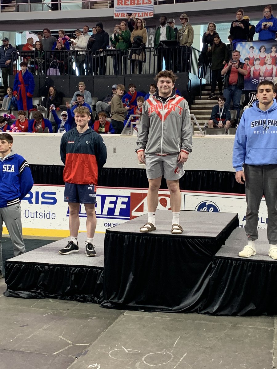 Hunter Jones is your 195lb 7A State Champion! 3 in a row!!
