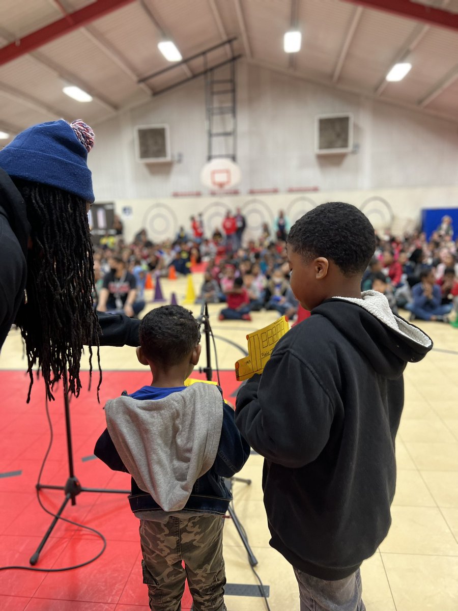 MrsOrtizArt's tweet photo. The Black History Month Program turned out so great. I’m so proud of all the Cardinals that participated! #wearelivingston #lves #soar #lves https://t.co/kskzD64laM