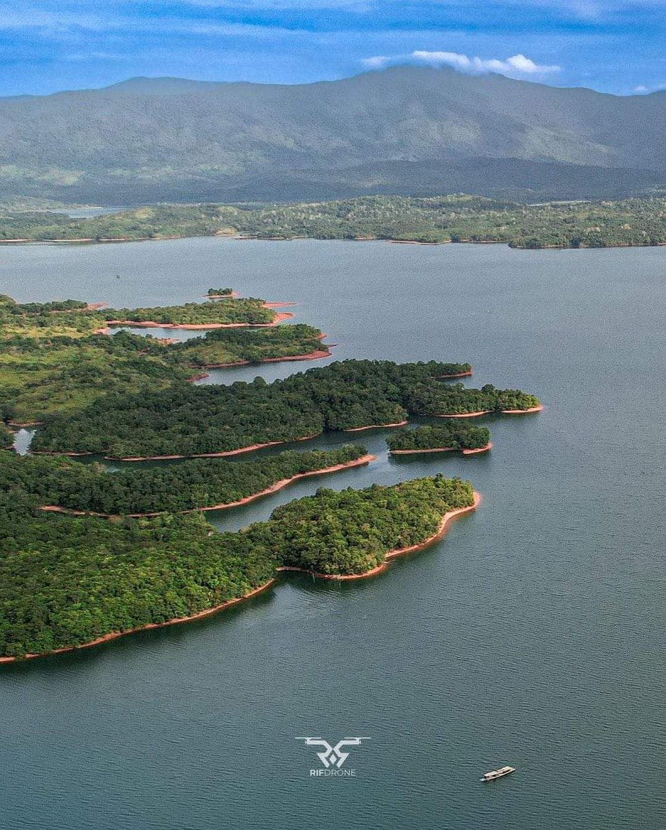 Beautiful Riam Kanan Reservoir, Banjar Regency, South Kalimantan - Indonesia