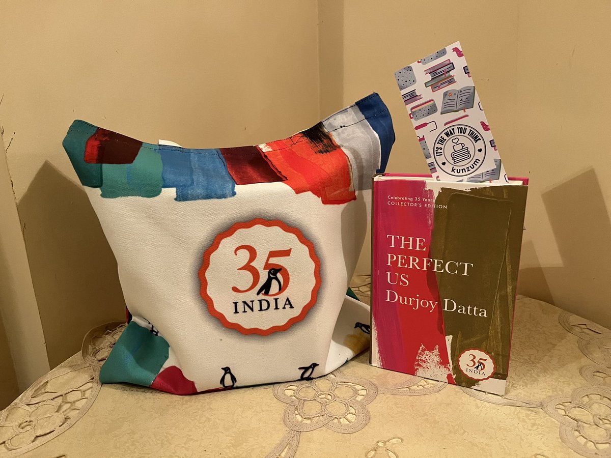 HarmonickaMaini's tweet photo. Delightful BOOKed Weekend with Valentine gesture #THEPERFECTUS gifted to this vivacious voracious Reader& HashtagER Celebrating #PenguinAtKunzum Looking enthusiastically forward to being engrossed by the Book @durjoydatta !My first Book by Joy in your name! https://t.co/J1jB8L59gU