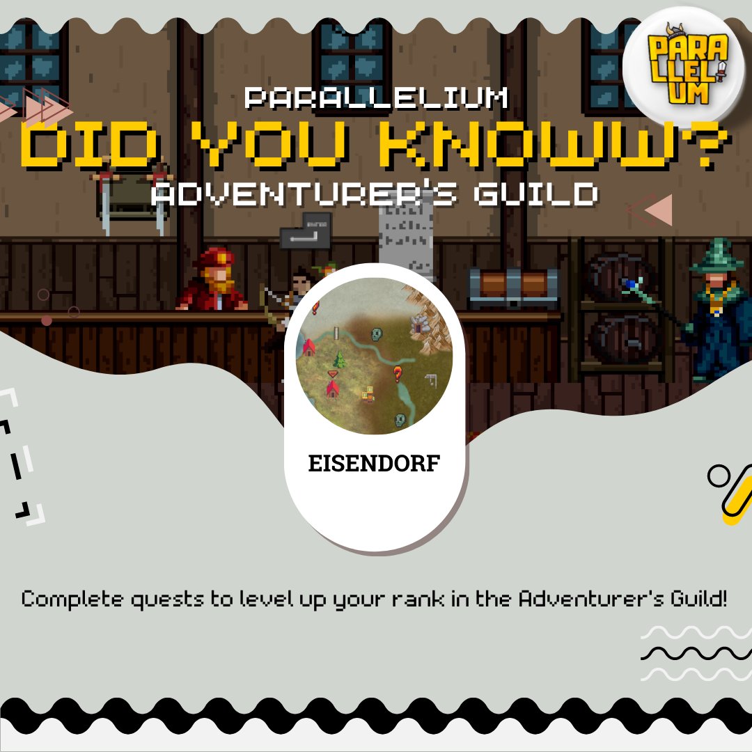 ❔ Did you Know?

Complete quests to level up your rank in the Adventurer's Guild!

Get high level quests and rewards and become the world's most famous adventurer! 

🎮 Play now, for free at parallelium.io

#indiegames #rpg #games #IndieGameDev