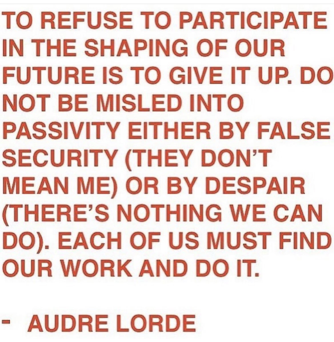 Happy birthday Audre Lorde!! 