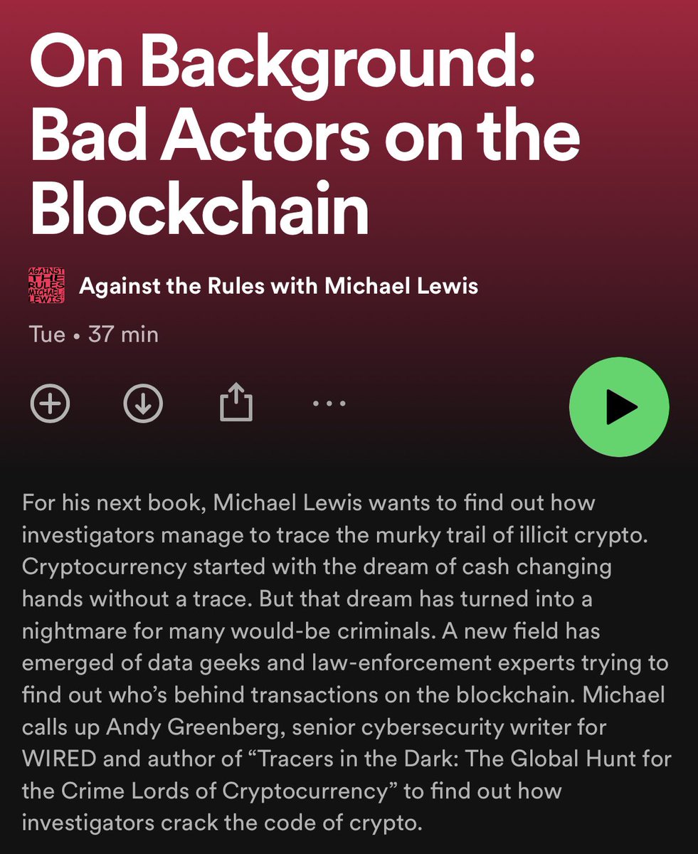 RasterlyRock's tweet photo. Michael Lewis, author of #TheBigShort, #Moneyball, and #FlashBoys, among others, is writing his next book on #FTX, the #crypto exchange that collapsed in dramatic fashion in 2022.
His podcast, Against thr Rules with Michael Lewis, just released the first glimpse into the new book and his investigation.