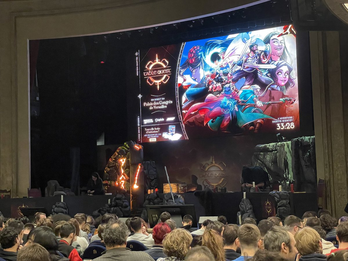 LPE_Salt's tweet photo. De sortie pour aller voir @AlphaCastFR pour le premier épisode de la saison 2 de #TableQuest 🔥🎲🐉🧙🏼‍♂️ #dungeonsanddragons #jdr https://t.co/bW1csCyYXA
