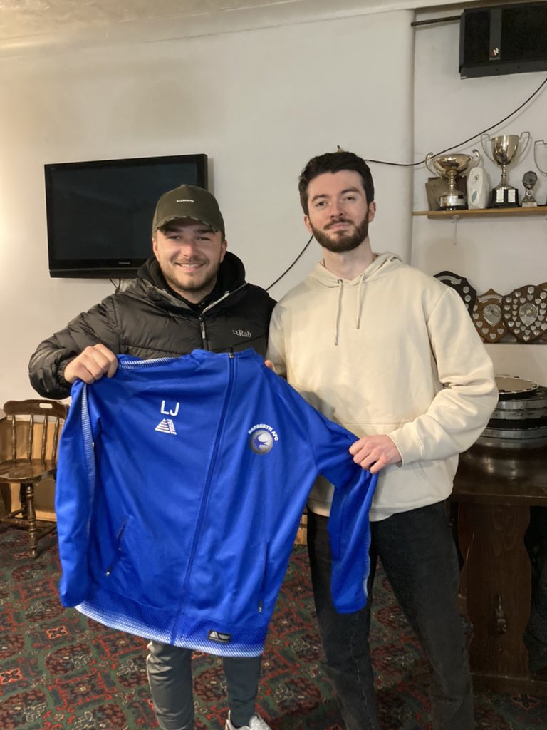 AfcNarberth's tweet photo. Also a huge welcome back to these two beauties. 

Cut them open, they bleed blue🔵 

@brychandavid @chrisbbrown3 https://t.co/M7sdQ6h1PW
