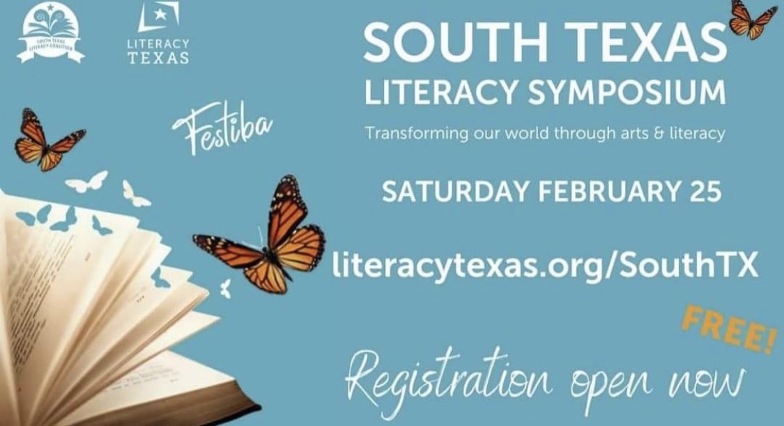 asalinas516's tweet photo. Honored and super excited at the opportunity to speak at the 2023 South Texas Literacy Symposium on Saturday 2/25/23! This will be my first time attending Festiba , they have an amazing line of up of speakers/presenters. Encouraging everyone to attend this event.
#festiba https://t.co/lC21JSt8Q3