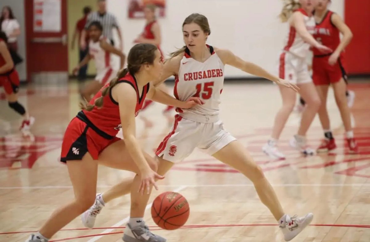 WHSCoachAdams's tweet photo. These two guards love to play defense!
#Gerten #Reichenberger #LadyCrusaderBasketball https://t.co/DvmeiNHVa5