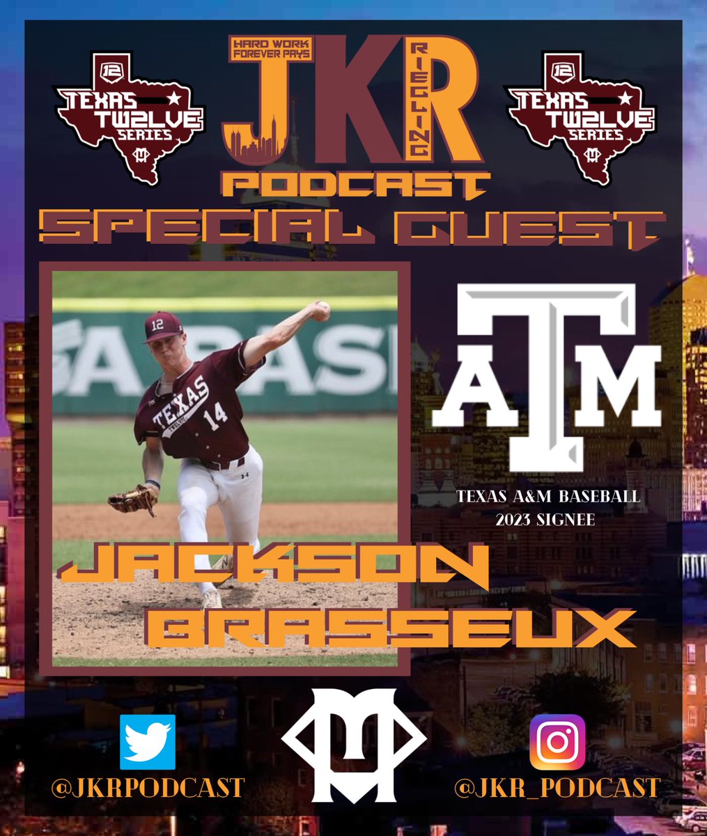 ‼️ AVAILABLE NOW ‼️

⚾️Episode #200⚾️

🔴 Jackson Brasseux <a href="/BrasseuxJackson/">Jackson Brasseux</a> 
🟠 2023 Texas A&amp;M Signee 
🔴 Discuss Area Code experience, advisor selection process, and much more!

🎧 Apple Podcast &amp; Spotify