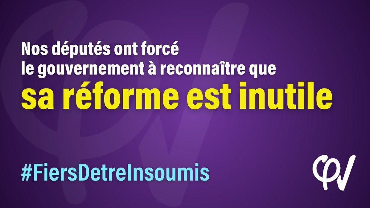 insoumise007's tweet photo. @VSPILLEBOUT @AssembleeNat Les nupes ont bossé leur sujet et cela a permis de démasquer les impostures gouvernementales une a une sur 2 articles
Le gouvernement a voulu accélérer la procédure via le 47.1 dommage combien sur les 18 supplémentaires auraient été découvertes en plus?
#branquignolles https://t.co/pqFs24iuev