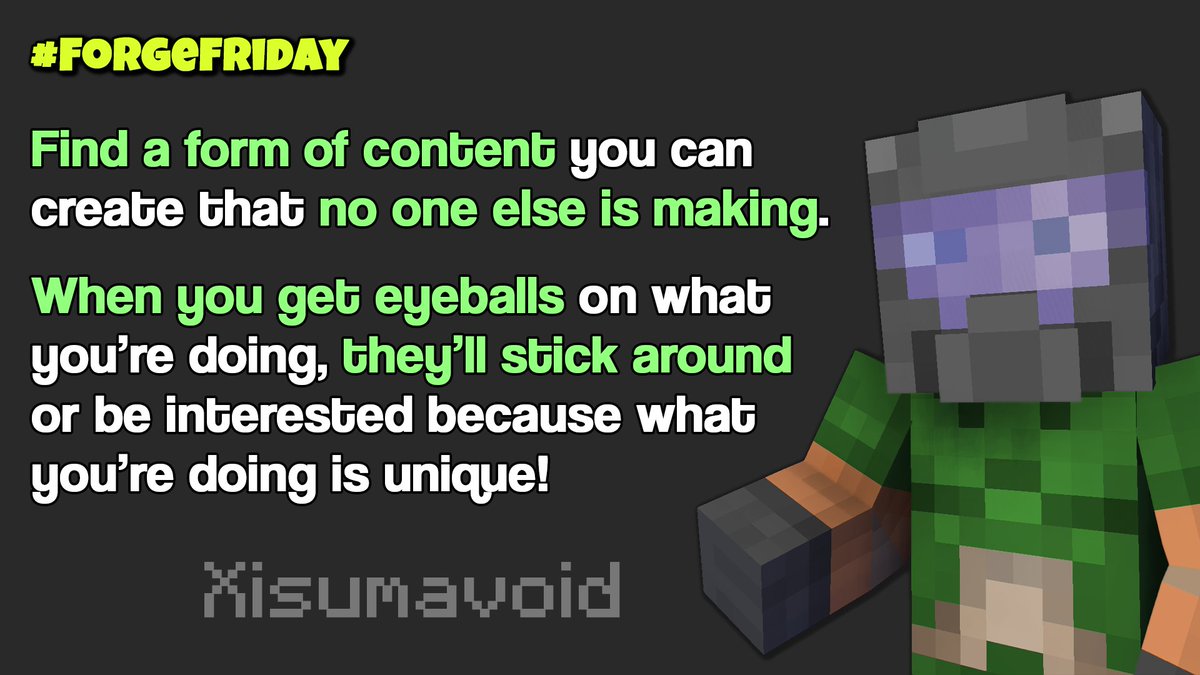 FollowerForge's tweet photo. #ForgeFriday @xisumavoid https://t.co/S9NhBighMY