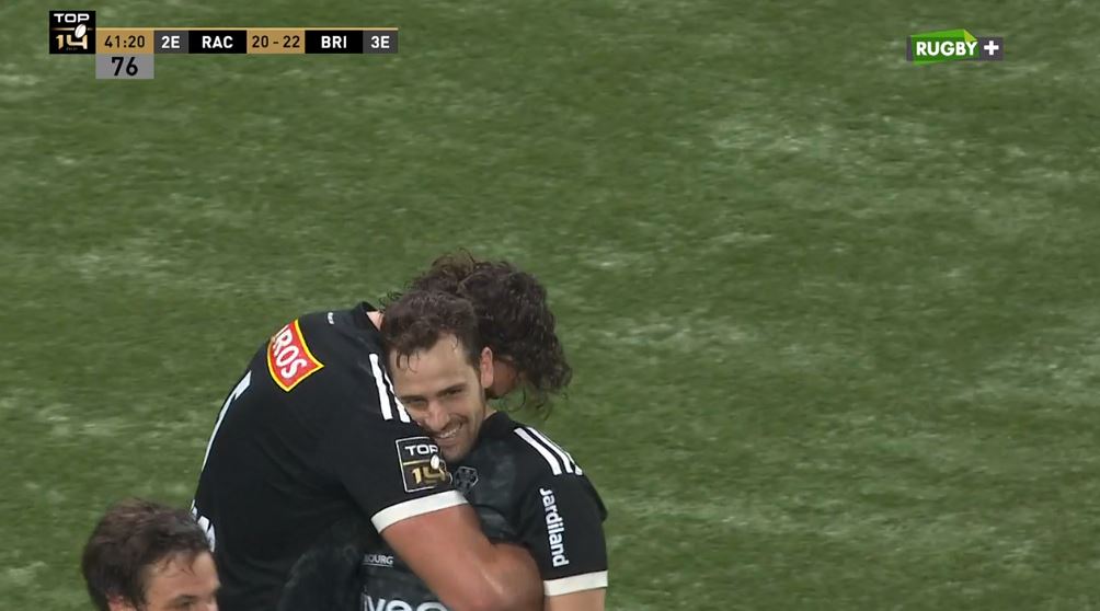 aplenorugby's tweet photo. #Top14 #R92CAB ¡FINAAAAL DEL PARTIDO! A pesar de los tries de Nico Sánchez y Lucas Paulos, Brive cayó en su visita a Racing (entró Imhoff) por 34-24 https://t.co/k6Y0D2k1aX