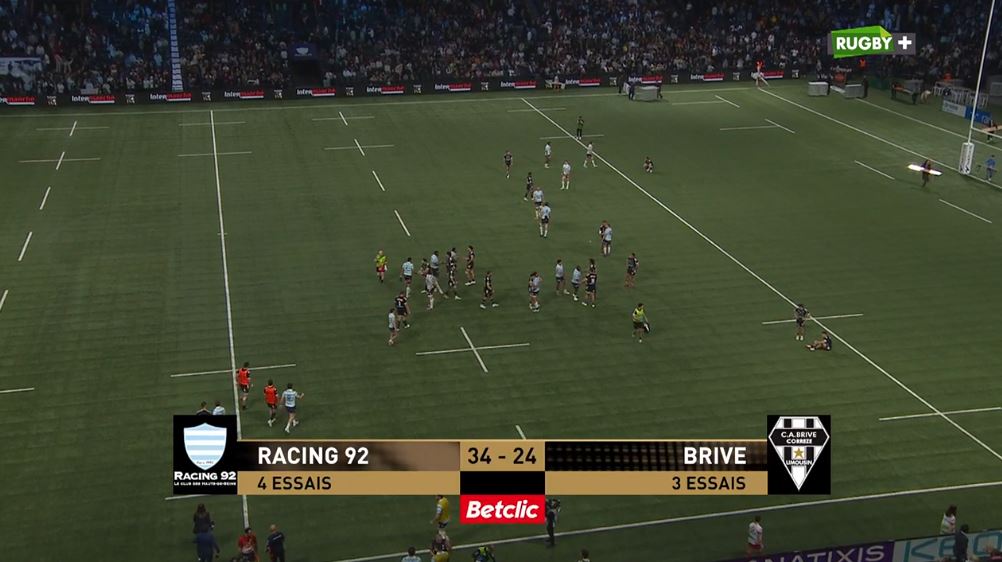 allezbriverugby's tweet photo. Défaite frustrante de Brive qui a montré un beau visage mais qui s'incline et ramène aucun point de ce déplacement. Contrairement à la première période, Brive n'a pas su revenir après le dernier essai racingman. Les ballons perdus dans les 22 coûtent cher #R92CAB https://t.co/hviPrwtzT4