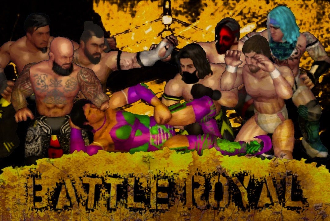 NSPW_Fire's tweet photo. Get ready for the biggest NSPW show to date! Not Safe Pro Wrestling Safety Hazard comes at you this Friday at 6 pm PST, so let's announce all these matches! Starting with a Battle Royal to determine the next challenger for the NSPW World Championship on EP9 of NSPW:FIRE! https://t.co/qU1oPmMFGy