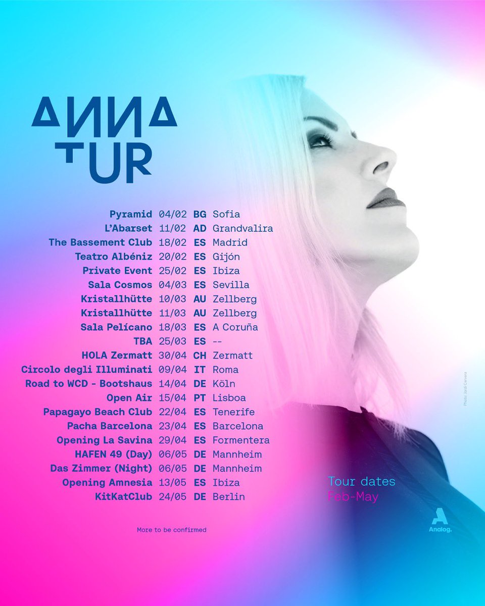 annaturdj's tweet photo. So excited for my next adventures 😻
#nextdates #ibiza #madrid #barcelona #frankfurt #rome #sevilla #gijon #andorra #acoruña #lisboa #tenerife #zillertal #formentera #berlin #sofia #koln #annatur #analogagency https://t.co/mlOb8VjoXy