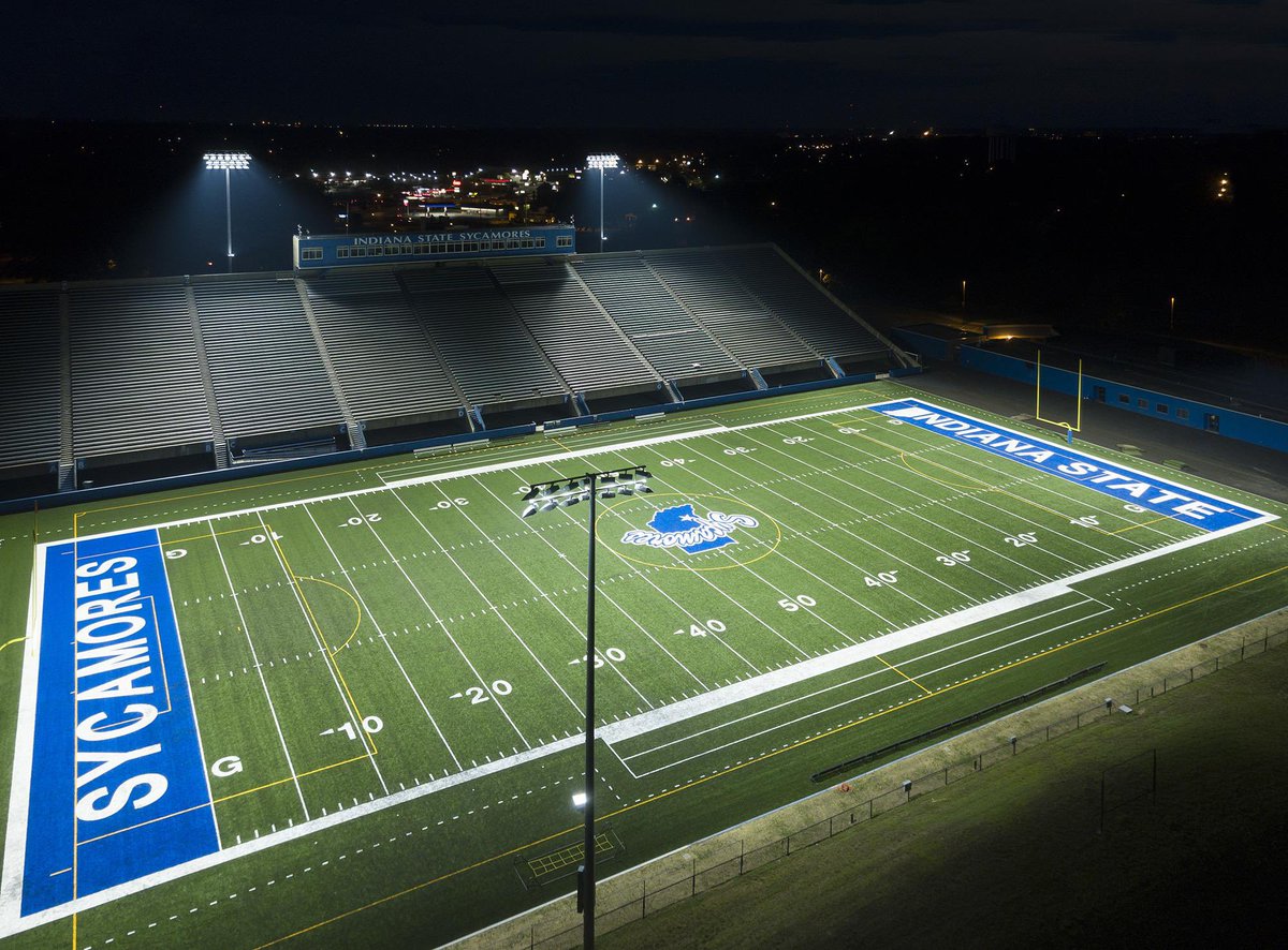 Extremely honored and appreciative to receive my first Division I Football scholarship offer from <a href="/CmalryMallory/">Curt Mallory</a> and the Indiana State University Sycamores! 🔵⚪️ <a href="/CoachWShafer/">Wolf Shafer</a> <a href="/LWEastFootball/">Lincoln-Way East Football</a> <a href="/EDGYTIM/">Timothy “EDGYTIM” OHalloran</a>