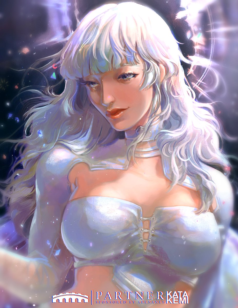 🌿Ethereal Druid 
🤍A commission for Emidotexe, for her friend.
🌺Sponsored by ArenaNet #gw2 #guildwars2