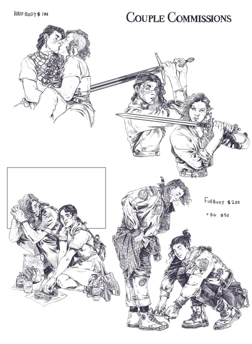 couple c0mmissions are open, DM me here or email me at smayerillustration@gmail.com 