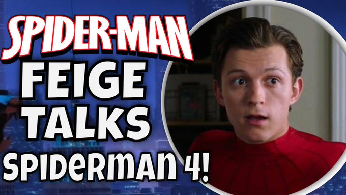 CBNostalgia's tweet photo. The man himself Kevin Feige talks SPIDER-MAN 4!!! Lets break down whats going on! #Spiderman #MCU #Marvel #Spiderverse #SpidermanSaturday
Watch-> https://t.co/TJxhPpu9VM https://t.co/PX6o0oMGfS