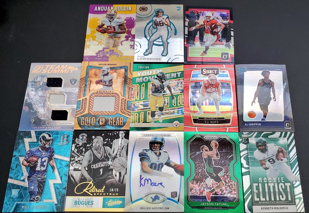 LebronsLocker's tweet photo. Good morning fam! 

This week's ebay sales from Feb 11-17
#LLsEbayDiarySales

Get those non twitter ebay exclusives!
Username: LeBronsLocker

/49 Boldin, /25 Fitz, /50 Bo,Allen,Jacobs, /299 Waddle, /249 Najee, /60 Thomas, /25 Muggsy https://t.co/Z9CUV2NqmO