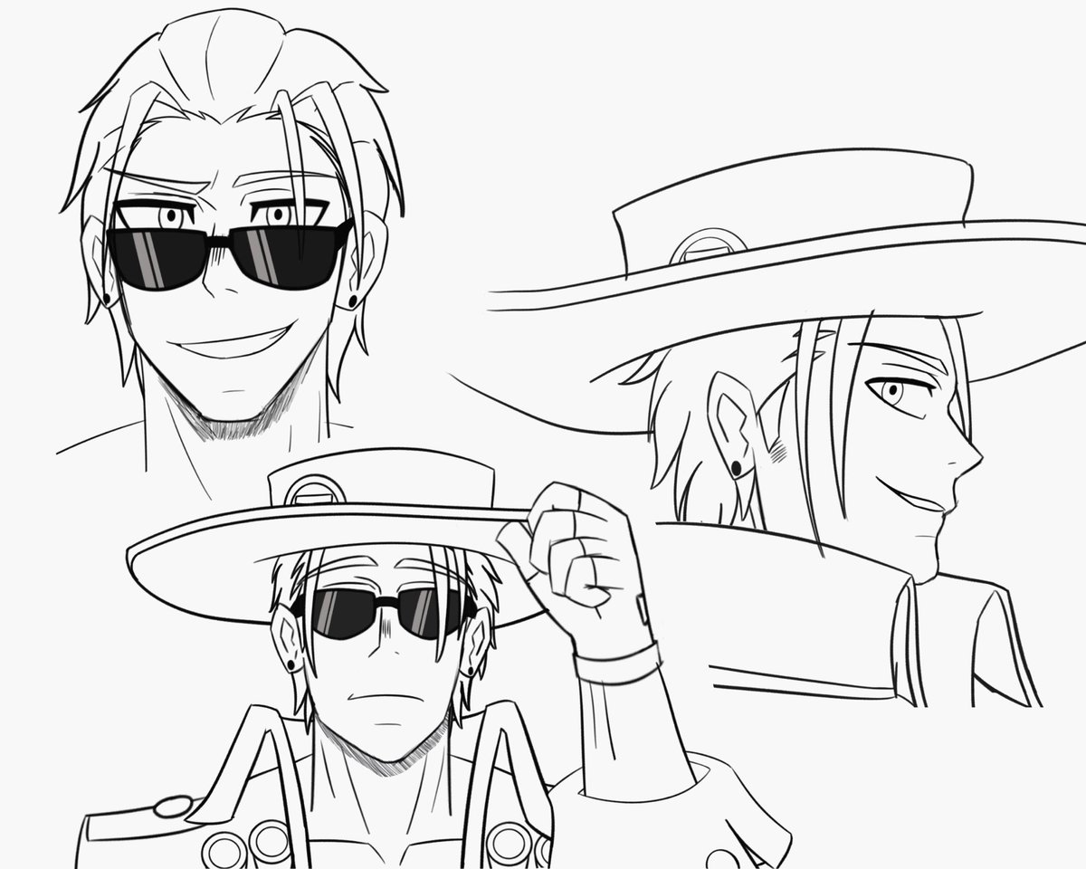 nebulimes's tweet photo. Life’s been very busy recently so while I sort everything out here are some old Johnny sketches I forgot to post

#GuiltyGear https://t.co/8gBMMnA7fC