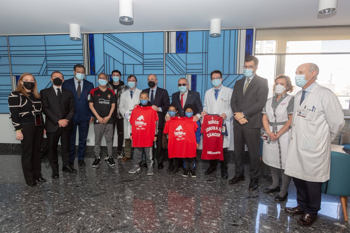 ❤️ Tonight, we will have the Niños Contra El Cáncer logo on our sleeves. 

We stand with you, fearless fighters!

#OsasunaRealMadrid | #LetsGoRojillos