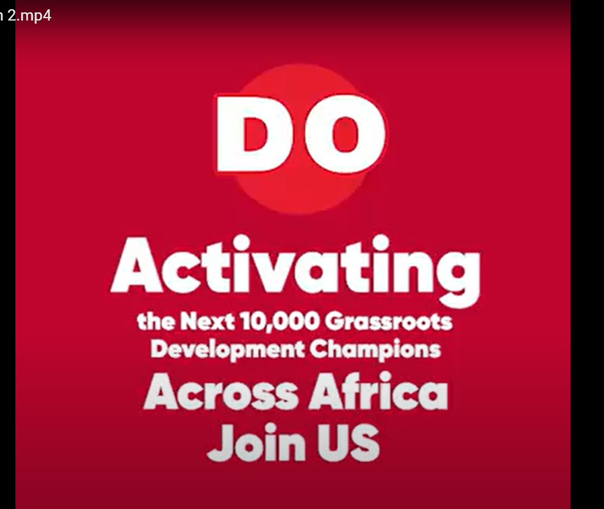 do_takeaction's tweet photo. Celebrating our 100 Grassroot Development Champions who made impacts in their societies.

Our goal is to activate the next 10,000 GDCS  across Africa.
We are also on a road to making 1billion people to take action all over the world to drive a change.

#Dotakeaction  #UbuntubyDO https://t.co/ZBdJYdEp0q