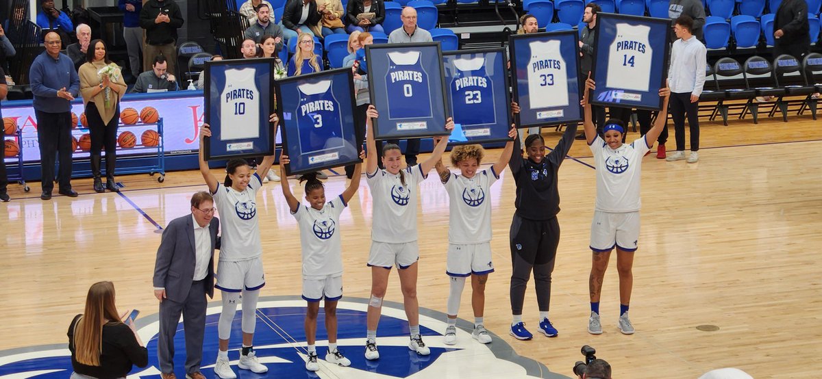 Congrats and THANK YOU to all our <a href="/SHUWBB/">Seton Hall Women’s Basketball</a> seniors/graduates. Special shout-out to our <a href="/hallBusiness/">SHU Business School</a> seniors Mya Bembry and Alexia Allesch!  Love watching you play! <a href="/SetonHall/">Seton Hall</a> <a href="/SHUAthletics/">Seton Hall Athletics</a> <a href="/SetonHallAlumni/">Seton Hall Alumni</a>