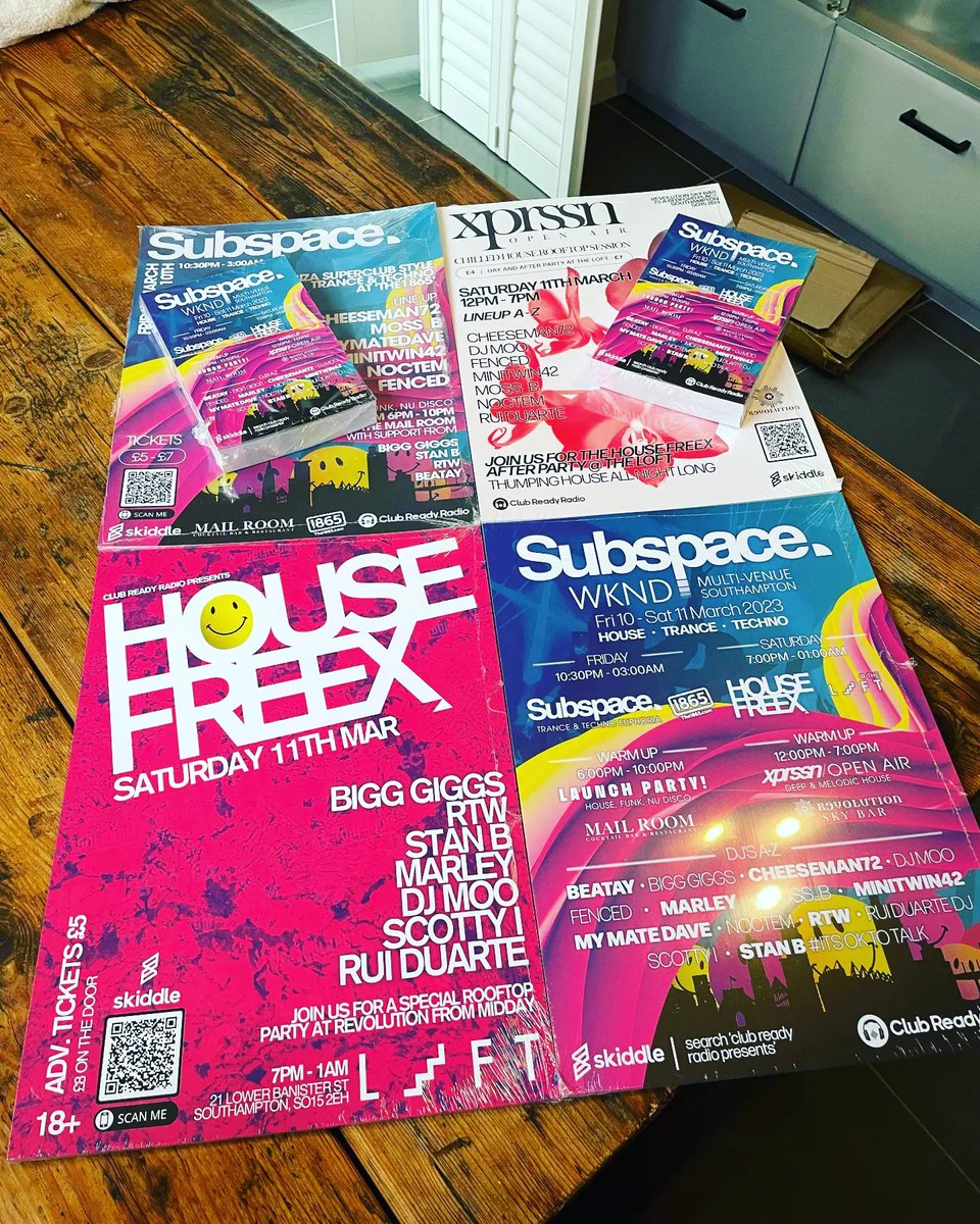 A clubbing revolution coming to #Southampton on 10th &amp; 11th March.  Who's ready for some classic Trance <a href="/the1865/">The 1865</a> ?  Some banging house at The Loft?  Some deep and chilled #Anjunadeep style vibes on a rooftop terrace bar at Revolutions? 

Southampton is very much the place to be!