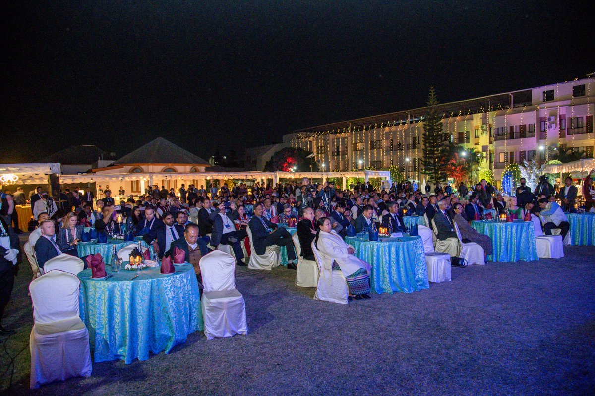 NBirenSingh's tweet photo. It was a pleasure to attend the cultural programme &amp; gala dinner organized in honor of the visiting delegates of the G-20 meetings at Hotel Imphal. 

The delegates have showered their admiration &amp; love for the people, our culture &amp; traditions.
@g20org 
@b20 https://t.co/iUyyGaRFmb