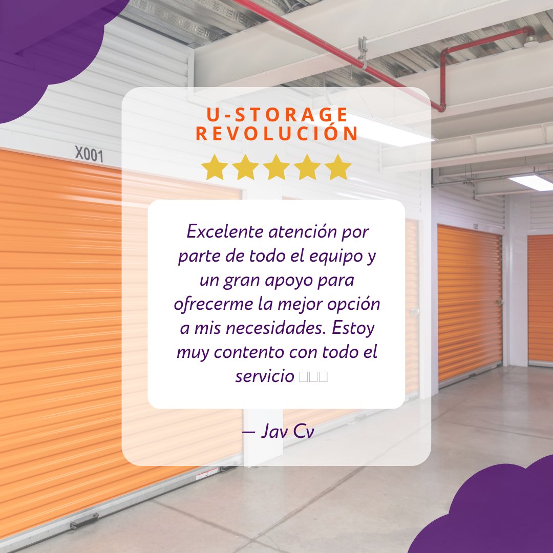 ustoragemx's tweet photo. ❤️No hay nada más importante para nosotros que la felicidad y satisfacción de nuestros clientes con nuestro servicio❤️
✅ Te acompañamos en cada paso que des, ofreciéndote un espacio seguro para tus pertenencias 📦🔐
#minibodegas #México #selfstorage https://t.co/yHT8XZrg2M