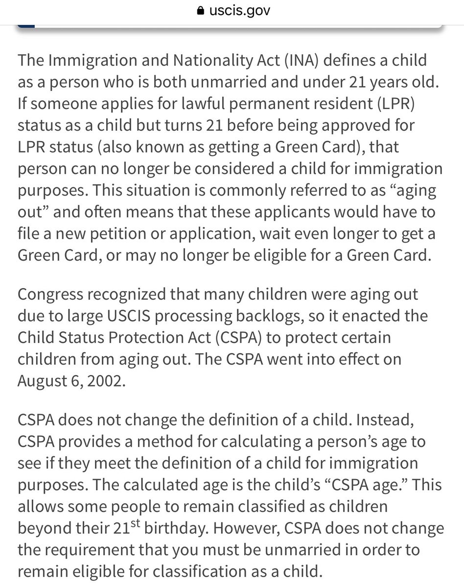 @RepDeborahRoss @USCIS We appreciate your efforts !
UNFORTUNATELY CSPA policy changes doesn’t help in Reality.
TRUE anodyne from USCIS is:
1-To allow AOS filing dates to let all workers that completed 10 years of work history in the US to qualify.
2-ATLEAST allow i140(PD) as age freeze date for H4Kids